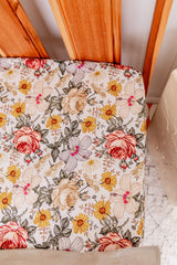 Florals bassinet sheet/ change table cover