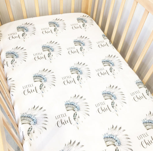 Little chief fitted cot sheet