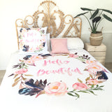 Hello beautiful double quilt cover