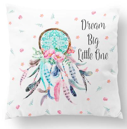 Dreamcatcher with quote european cushion cover