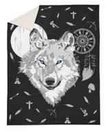 Wolf king quilt cover